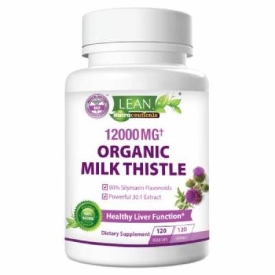 Your Liver Cleanse Detox & Repair, Organic Milk Thistle Supplement